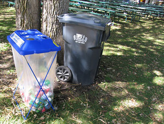 Photo of recycling event